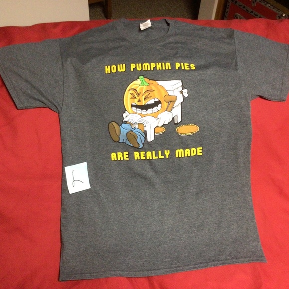 Comedy Pumpkin tshirt - Picture 1 of 1